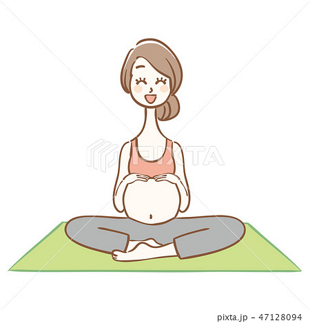 女性 マタニティヨガ 47128094