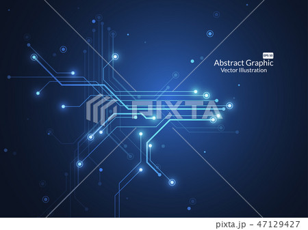 Abstract background with technology circuit board Abstract background with technology circuit board 47129427