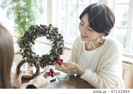 クリスマスリース クリスマスリース 47132904