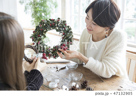 クリスマスリース クリスマスリース 47132905