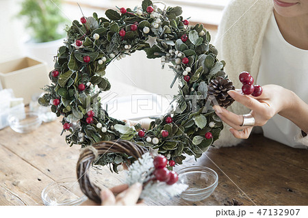 クリスマスリース クリスマスリース 47132907