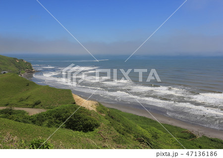 北海道浦幌町／昆布刈石展望台・夏［Ｄ］ 47136186