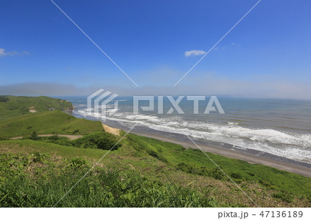 北海道浦幌町／昆布刈石展望台・夏［Ｃ］ 47136189