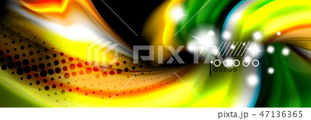 Fluid liquid wave pattern 47136365