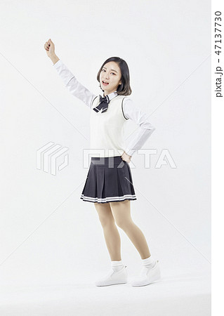 高校生 女性 女 47137730