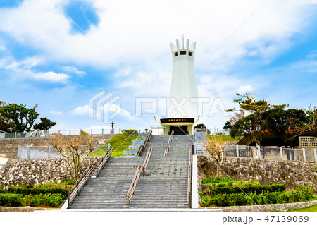 沖縄県 平和祈念公園 平和祈念堂  沖縄県 平和祈念公園 平和祈念堂  47139069