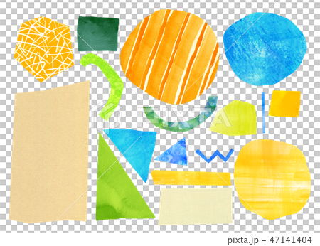Background material Collage Watercolor texture Background material Collage Watercolor texture 47141404