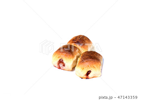 Shortbread biscuits isolated on white background Shortbread biscuits isolated on white background 47143359