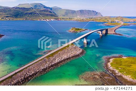 Lofoten islands landscape, Norway 47144271