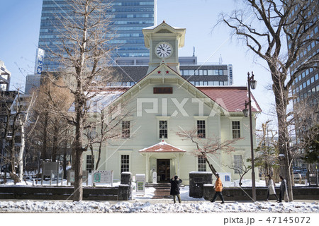 札幌時計台（2018年の改修後） 47145072