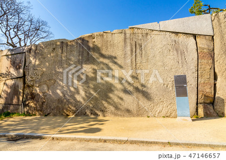 蛸石の巨石　大阪城 47146657