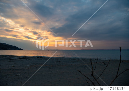 冬の海 Sunset 冬の海 Sunset 47148134