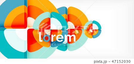 Circle abstract background 47152030