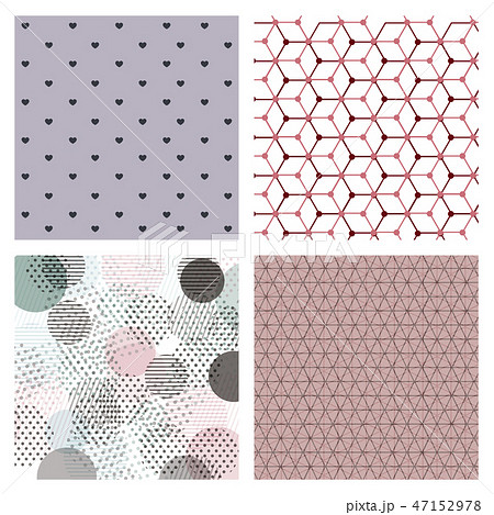 Set of Abstract stylish Pattern. stylish Pattern . Pattern . Vector illustration Set of Abstract stylish Pattern. stylish Pattern . Pattern . Vector illustration 47152978
