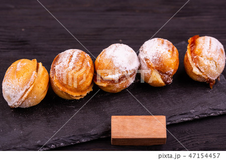 Cookies nutlets with condensed milk Cookies nutlets with condensed milk 47154457