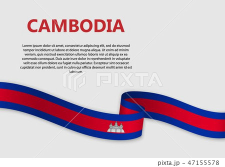 Waving Flag vector illustration 47155578