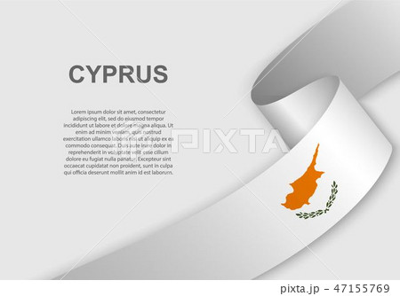 waving flag. Template for independence day 47155769