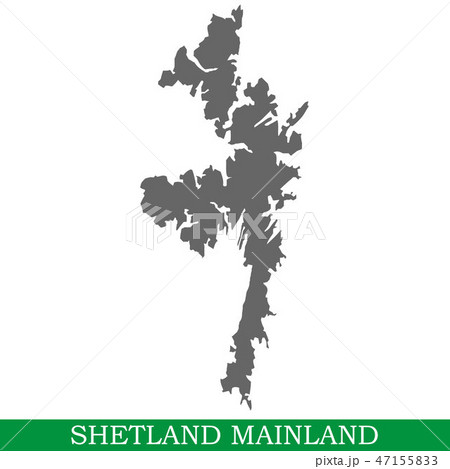 High quality map of island 47155833