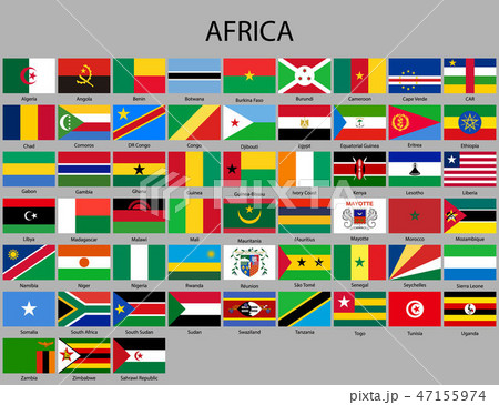 all flags of Africa all flags of Africa 47155974