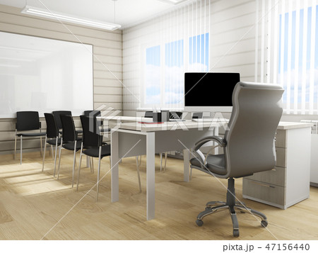 Modern office interior 47156440