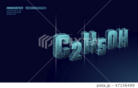 Ethanol molecular formula. Ecology science biofuel C2H5OH chemistry biotechnology eco concept Ethanol molecular formula. Ecology science biofuel C2H5OH chemistry biotechnology eco concept 47156499