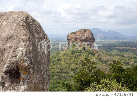 Lion Rock in Sigiriya, Sri Lanka Lion Rock in Sigiriya, Sri Lanka 47156741
