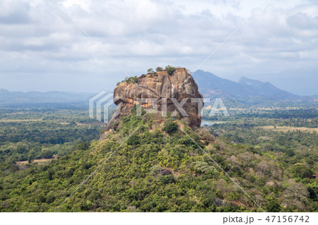 Lion Rock in Sigiriya, Sri Lanka 47156742