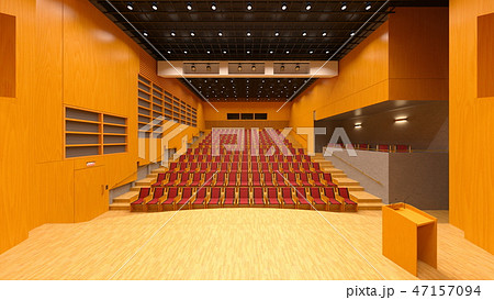 ホールのイラスト素材