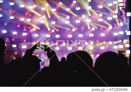 hands of people at the concert hands of people at the concert 47160006
