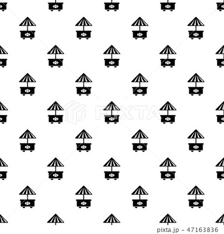 Mobile stall pattern vector seamless Mobile stall pattern vector seamless 47163836