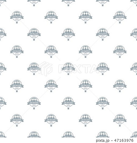 Fun air balloon pattern vector seamless Fun air balloon pattern vector seamless 47163976