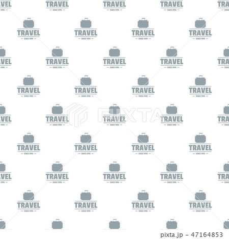 Trip bags pattern vector seamless Trip bags pattern vector seamless 47164853