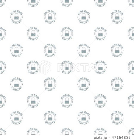 Quality bags pattern vector seamless 47164855