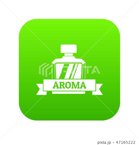 Aroma icon green vector Aroma icon green vector 47165222
