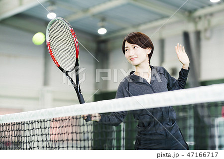 テニス テニスクラブ テニススクール フィットネス スポーツジム 女性 テニス テニスクラブ テニススクール フィットネス スポーツジム 女性 47166717