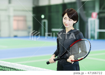 テニス テニスクラブ テニススクール フィットネス スポーツジム 女性 テニス テニスクラブ テニススクール フィットネス スポーツジム 女性 47166722