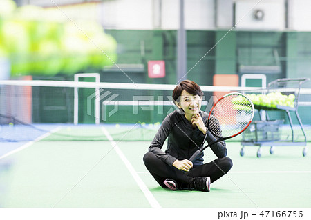 テニス テニスクラブ テニススクール フィットネス スポーツジム 女性 テニス テニスクラブ テニススクール フィットネス スポーツジム 女性 47166756
