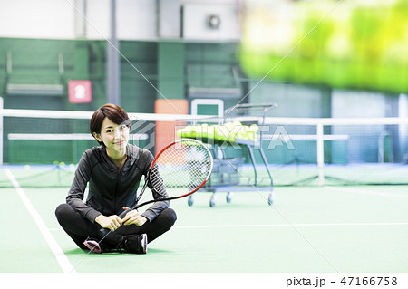 テニス テニスクラブ テニススクール フィットネス スポーツジム 女性 テニス テニスクラブ テニススクール フィットネス スポーツジム 女性 47166758