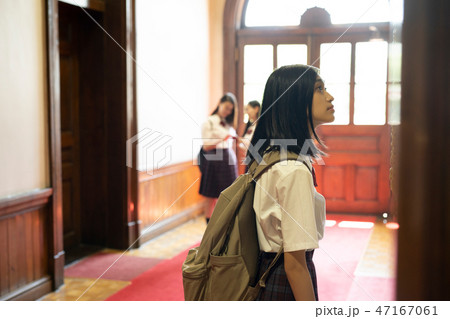 女子高生　札幌　修学旅行　北海道庁旧本庁舎 47167061
