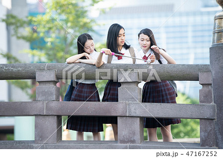 女子高生　札幌　修学旅行 47167252
