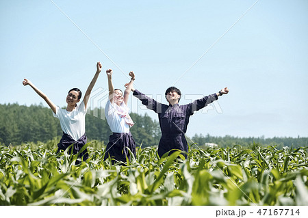男女　農業 47167714