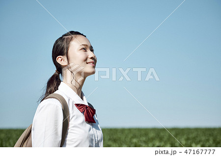 高校生　通学風景 47167777