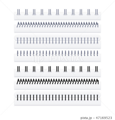 set of spirals for notepads 47169523
