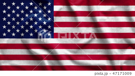 Shadows on American flag background Shadows on American flag background 47171009