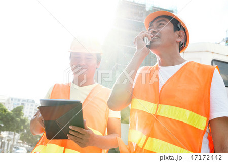 Contractor at work Contractor at work 47172442