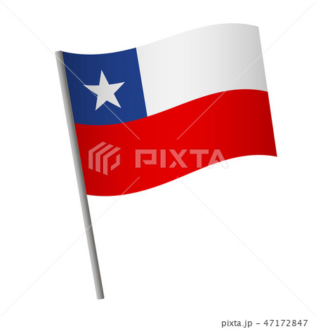 Chile flag icon. 47172847
