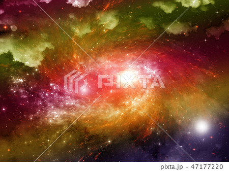 galaxy in a free space 47177220