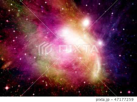 galaxy in a free space 47177259