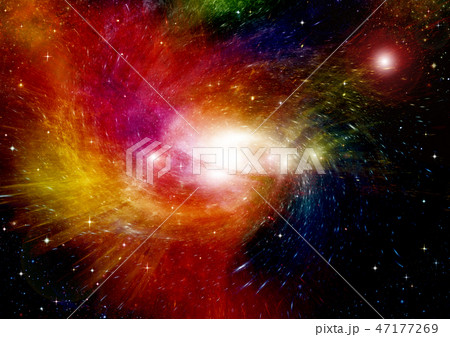galaxy in a free space 47177269