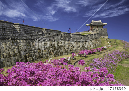 水原華城 東北砲楼 世界文化遺産 47178349